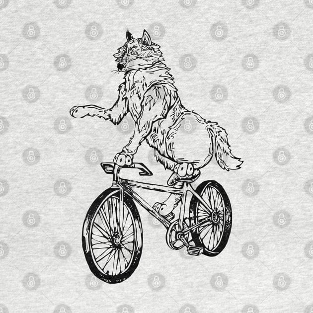 SEEMBO Wolf Cycling Bicycle Bicycling Biking Riding Fun Bike by SEEMBO